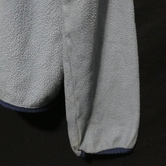 ROOTS | medium | Vintage Light Blue Fleece | 1/4 Zip-Up | Sleeve Pocket | EUC - Picture 15 of 16
